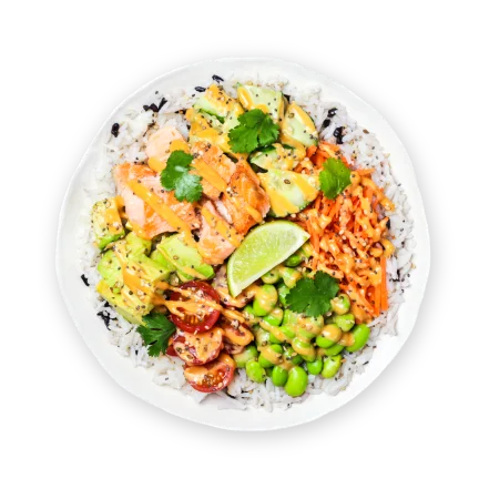 Japanese Salmon Bowl