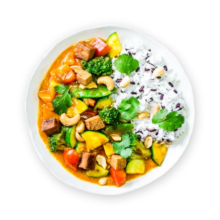 Yellow Thai Tofu Curry